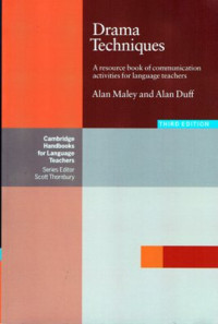 Image of Drama Techniques: A resource book of communication activities, 3rd ed.