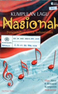 Image of Kumpulan Lagu Nasional : Persembahan untuk Indonesiaku