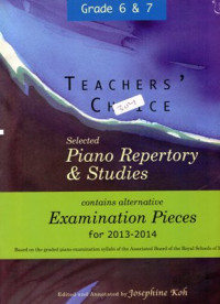 Teacher's Choice, Selected Piano Repertory