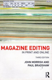 Magazine Editing : In print and online