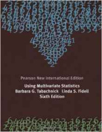 Using Multivariate Statistics: Pearson New International Edition, 6th ed.