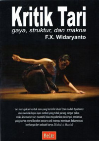 Image of Kritik tari :gaya, struktur, dan makna