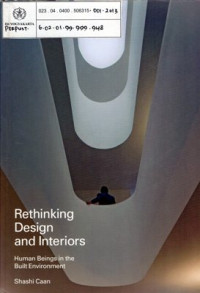 Image of Rethinking Design and Interiors : Human beings in the built environment