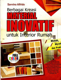 Image of Berbagai kreasi material inovatif untuk interior rumah