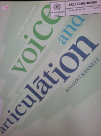 Voice and articulation