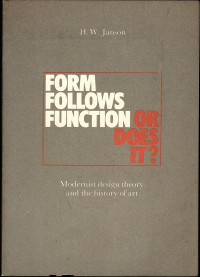 Form Follows Function or Does it.