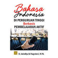 Bahasa Indonesia di perguruan tinggi pembelajaran aktif