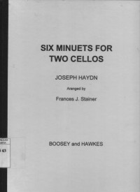 Six Minuets for Two Cellos