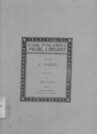 Image of Six Duos for Two Violins Book I