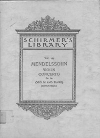 Image of Violiln Concerto Op. 64 (Violin and Piano)