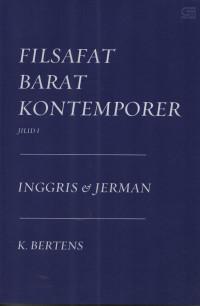 Image of Filsafat Barat Kontemporer Inggris & Jerman