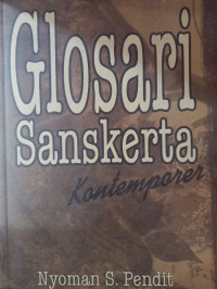 Image of Glosari Sanskerta Kontemporer