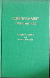 Questionnaires : design and use