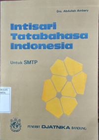 Intisari tatabahasa Indonesia