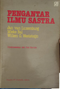 Image of Pengantar ilmu sastra