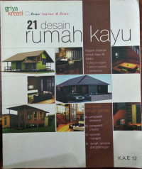 21 Desain rumah kayu