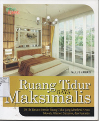 Ruang tidur gaya maksimalis