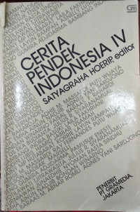 Cerita pendek Indonesia IV