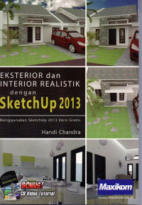 Eksterior dan interior realistik dengan sketchup 2013