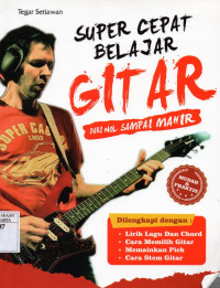Image of Super cepat belajar gitar dari nol sampai mahir