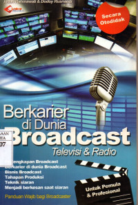 Image of Berkarier di dunia broadcast televisi & radio