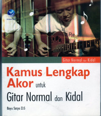 Image of Kamus lengkap akor untuk gitar normal dan kidal