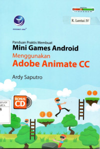 Image of Panduan praktis membuat mini games android menggunakan adobe animate CC