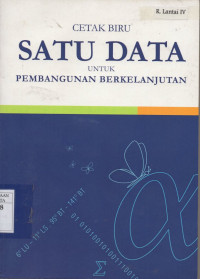 Image of Cetak Biru Satu Data untuk Pembangunan Berkelanjutan
