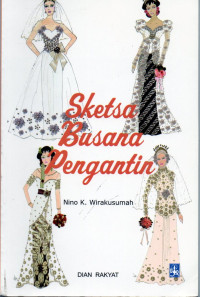 Sketsa busana pengantin