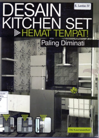 Desain kitchen set hemat tempat ! Paling diminati