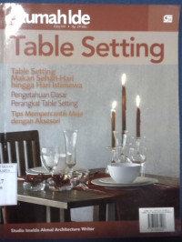 Image of Table setting