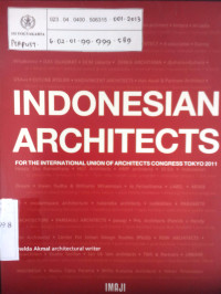 Indonesian architects for the international union of architects congress Tokyo 2011