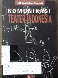 Image of Komunikasi teater Indonesia