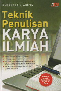 Image of Teknik Penulisan Karya Ilmiah