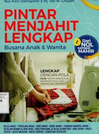 Image of Pintar Menjahit Lengkap Busana Anak & Wanita