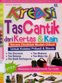 Kreasi Tas Cantik dari Kertas & Kain