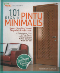 101 Desain Pintu Minimalis