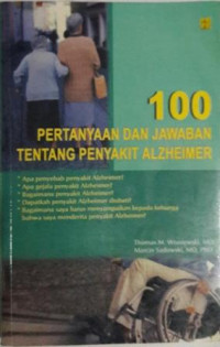 Image of 100 pertanyaan dan jawaban tentang penyakit Alzheimer