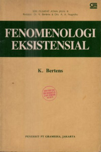 Image of Fenomenologi eksistensial