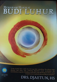 Image of Memahami hakikat budi luhur