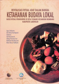 Revitalisasi Ritual Adat Dalam Rangka Ketahanan Budaya Lokal: Kasus ritual Nyanggring di Desa Tlemang Kecamatan Ngimbang Kabupaten Lamongan