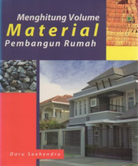 Menghitung Volume Material Pembangunan Rumah