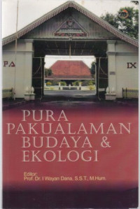 Pura Pakualaman Budaya & Ekologi