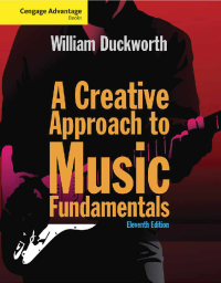 Cengage advantage: a creative approach to music fundamentals (with keyboard for piano and guitar)