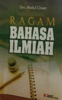 Ragam Bahasa Ilmiah