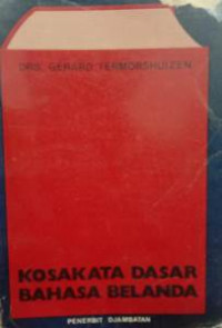 Image of Kosakata Dasar Bahasa Belanda
