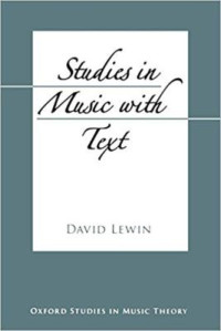 Image of Studies in Music with Text