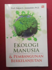 Ekologi Manusia dan Pembangunan Berkelanjutan