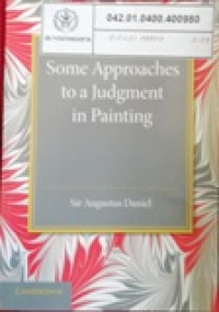 Some Approaches to a Judgment in Painting