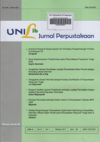 UNILIB: jurnal perpustakaan